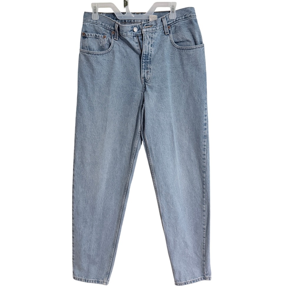 Levis 560 Loose Fit Tapered Leg Jeans Light Wash Blue Denim Mens 33x34 Vintage